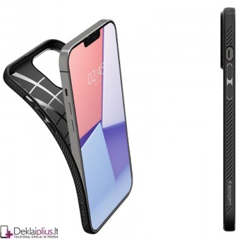 Spigen Liquid Air dėklas - juodas (telefonui Apple Iphone 13 Pro) Spigen Liquid Air dėklas - juodas (telefonui Apple Iphone 13 Pro)